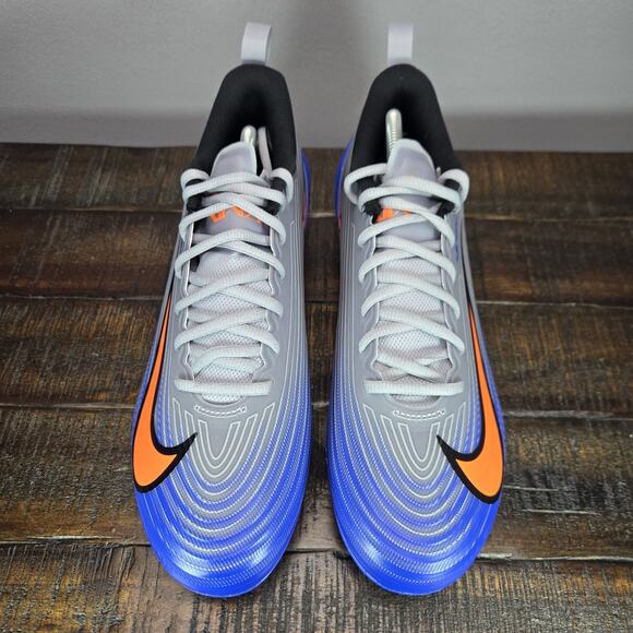 NEW Nike Vapor Edge Speed 3 Mens Size 11 Football Cleats Grey Blue FB3303-001 main image 11